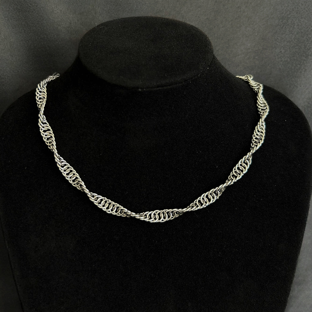 Bold Spiral Necklace